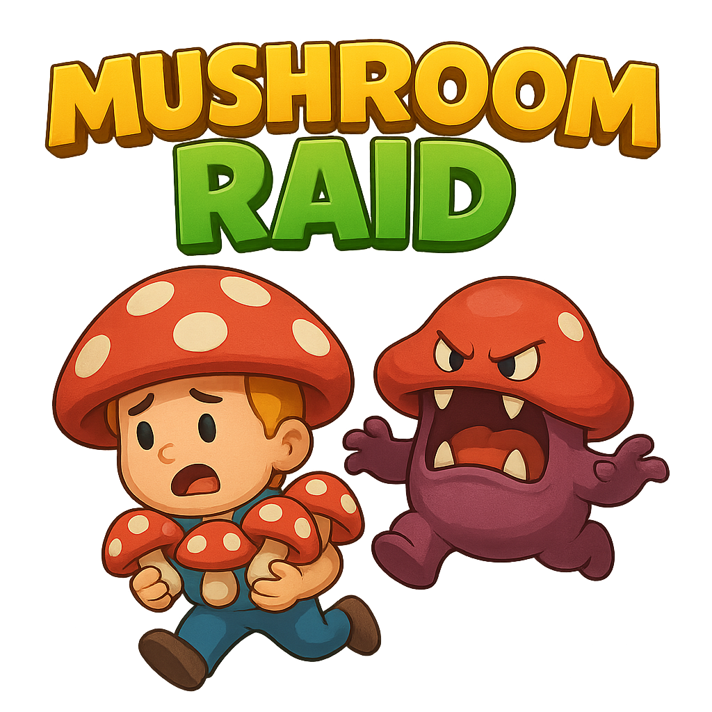 Mushroom Raid Logo